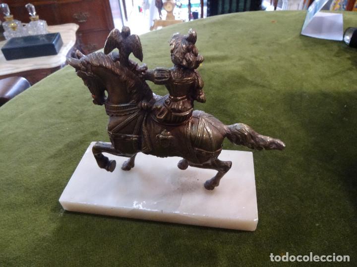 Arte: Figura a caballo en bronce. REF-1000 - Foto 3