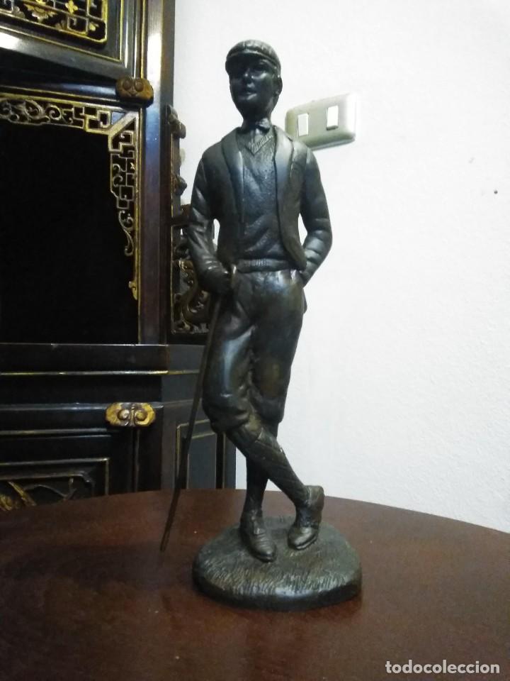 Arte: British farmer. Bronce antiguo - Foto 3