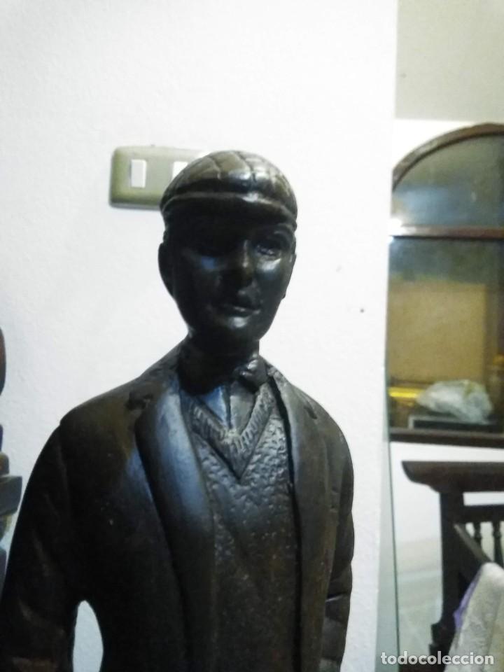 Arte: British farmer. Bronce antiguo - Foto 5