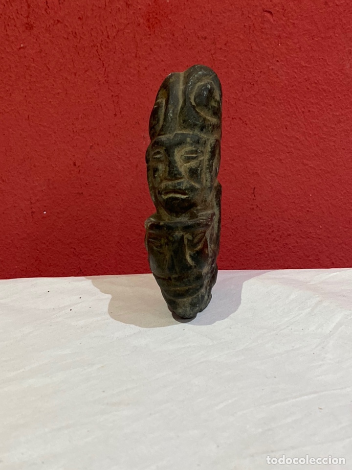 Escultura Rara Precolombina Tallada En Piedra S Vendido En Subasta
