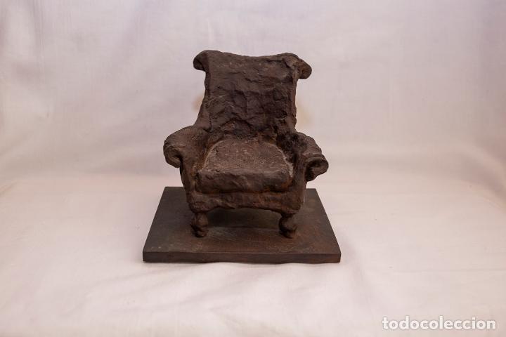 Arte: Escultura bronce sill&oacute;n - Foto 1
