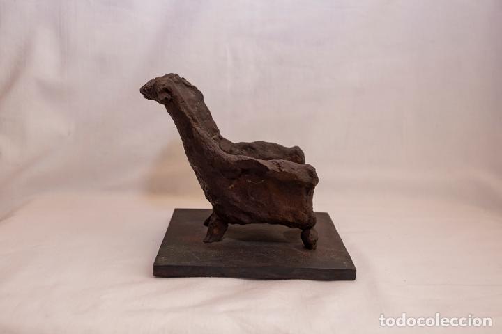 Arte: Escultura bronce sill&oacute;n - Foto 2