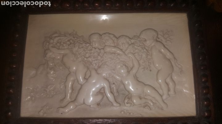 Arte: Placa de marfil tallada - Foto 3