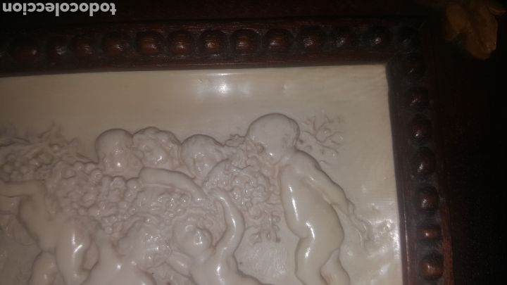 Arte: Placa de marfil tallada - Foto 6