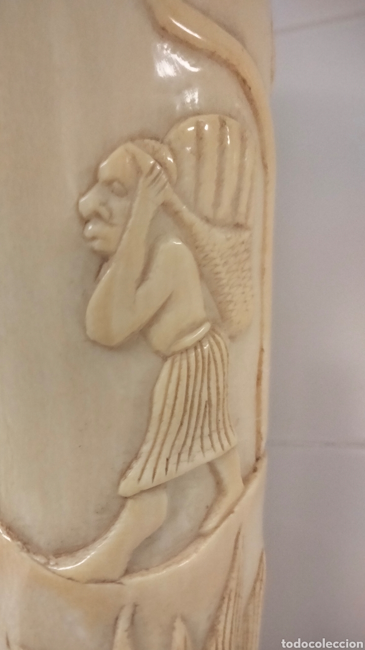 Arte: ANTIGUO CUERNO TALLADO - Foto 10