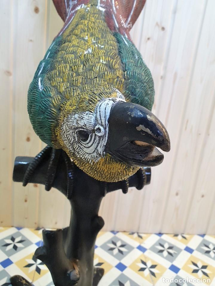 Arte: ESCULTURA LORO DE BRONCE - Foto 7