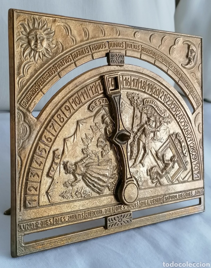 Arte: Calendario Perpetuo Bronce. - Foto 1