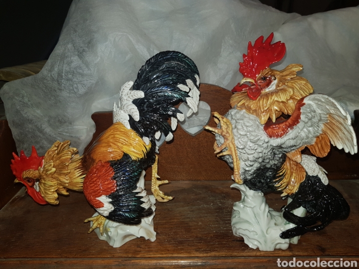 Arte: Gallos de ALGORA, tama&ntilde;o mediano. - Foto 2