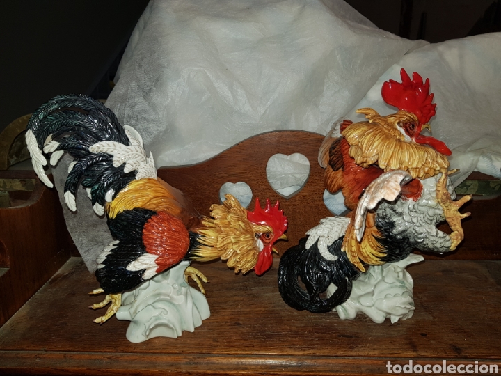 Arte: Gallos de ALGORA, tama&ntilde;o mediano. - Foto 4