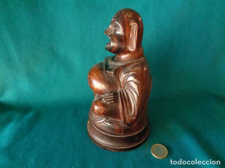 Arte: BUDA EN MADERA TALLADA - Foto 3