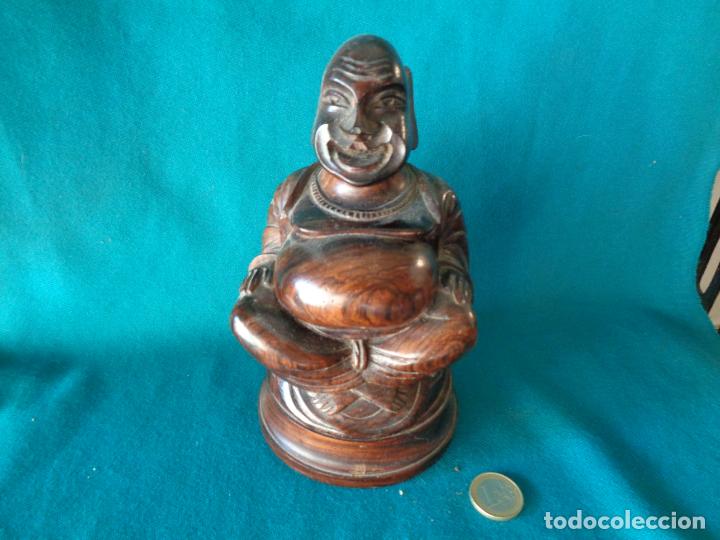 Arte: BUDA EN MADERA TALLADA - Foto 1