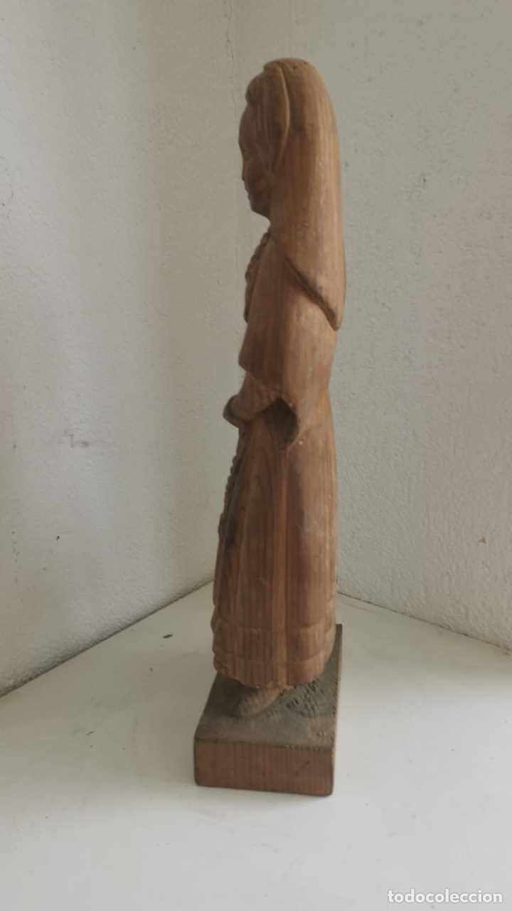 Arte: Figura talla madera - Foto 2