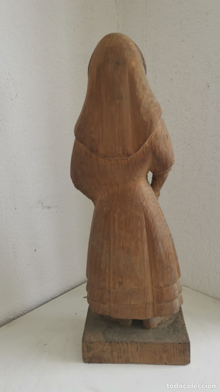 Arte: Figura talla madera - Foto 3