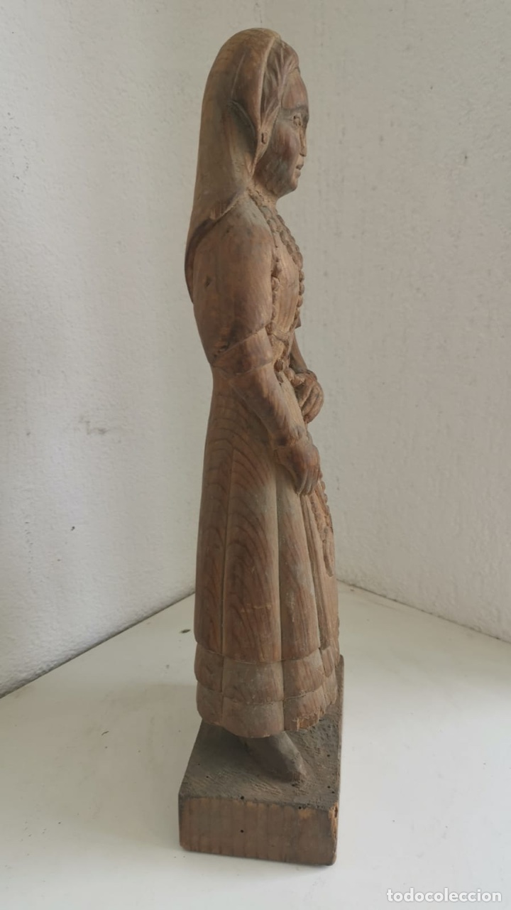 Arte: Figura talla madera - Foto 4