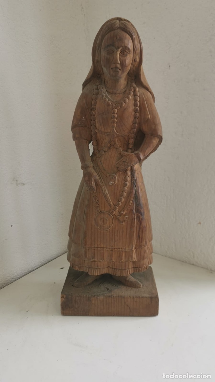 Arte: Figura talla madera - Foto 1