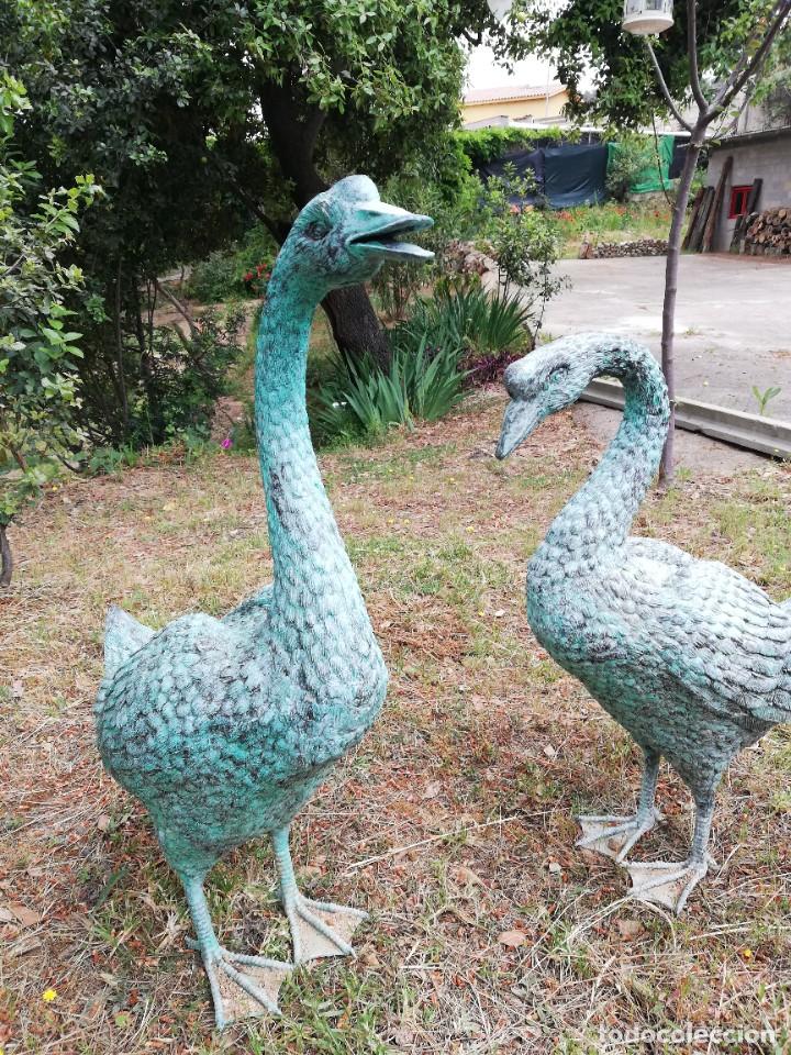 Arte: Ocas de bronce - Foto 1