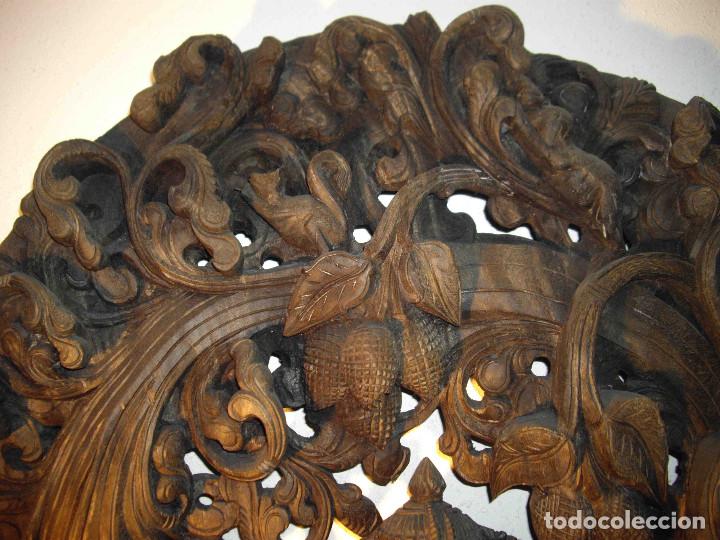 Arte: FIGURA TALLA MADERA DIOSA - Foto 6