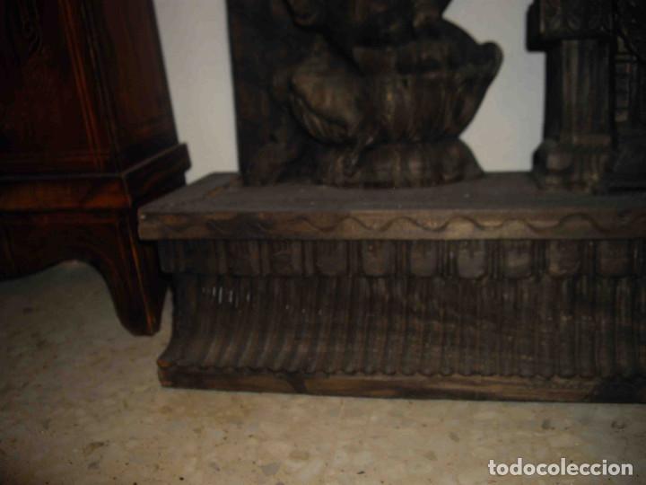 Arte: FIGURA TALLA MADERA DIOSA - Foto 13
