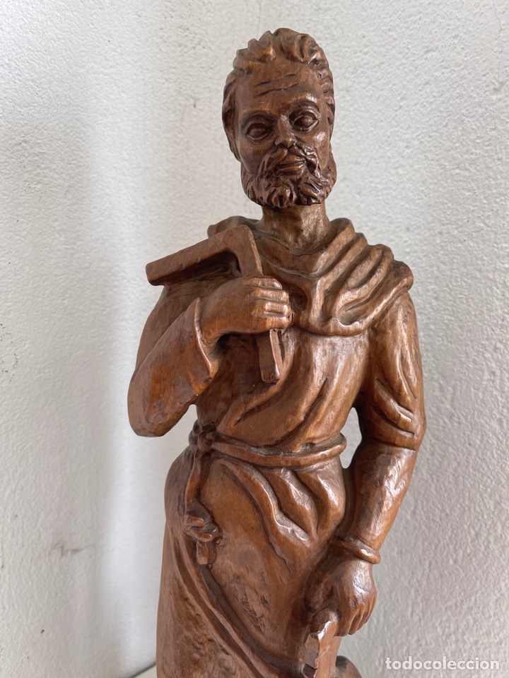 Arte: Santo de madera 50cms - Foto 2