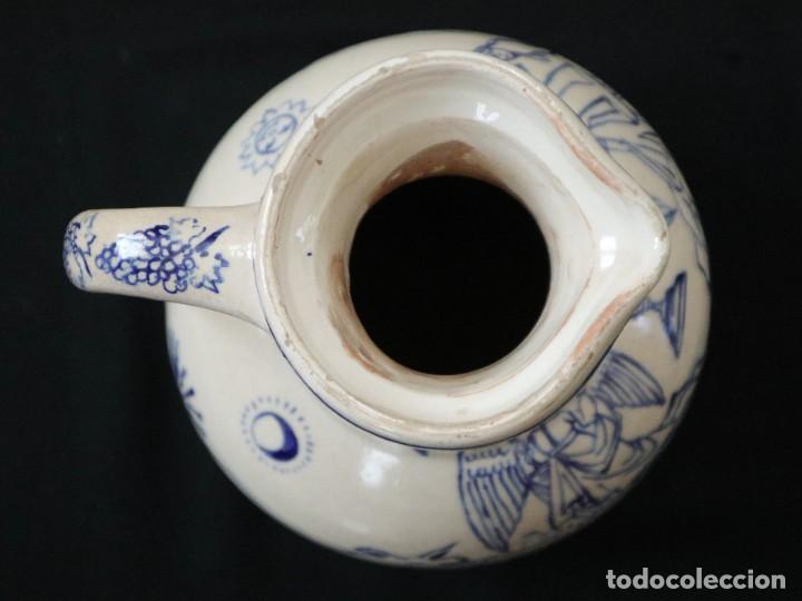 Arte: Martín Cifre (Palma de Mallorca 1940-2009). Jarra de cerámica esmaltada. Firmada. Mide 29 cm. - Foto 19 - 269004629