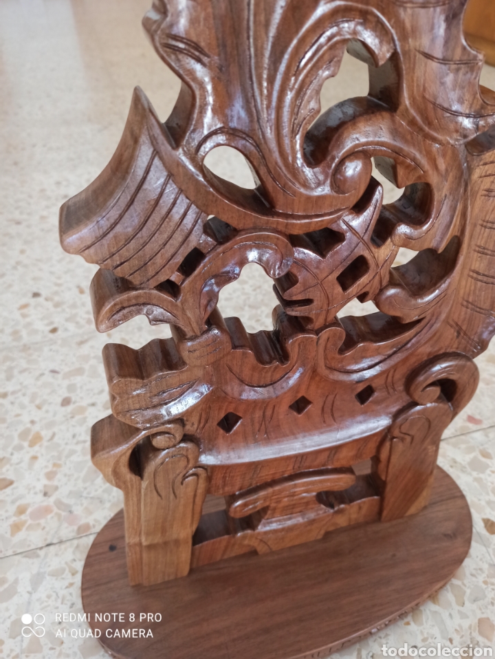 Arte: Espectacular talla en madera - Foto 9