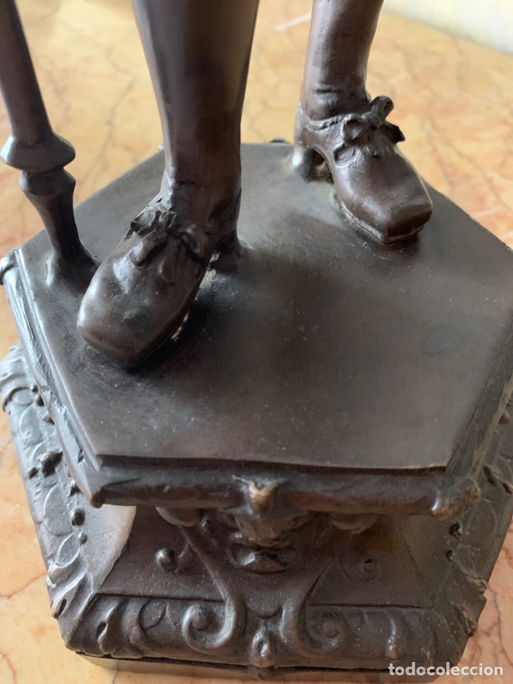 Arte: Mosquetero en bronce, s. XIX - Foto 24
