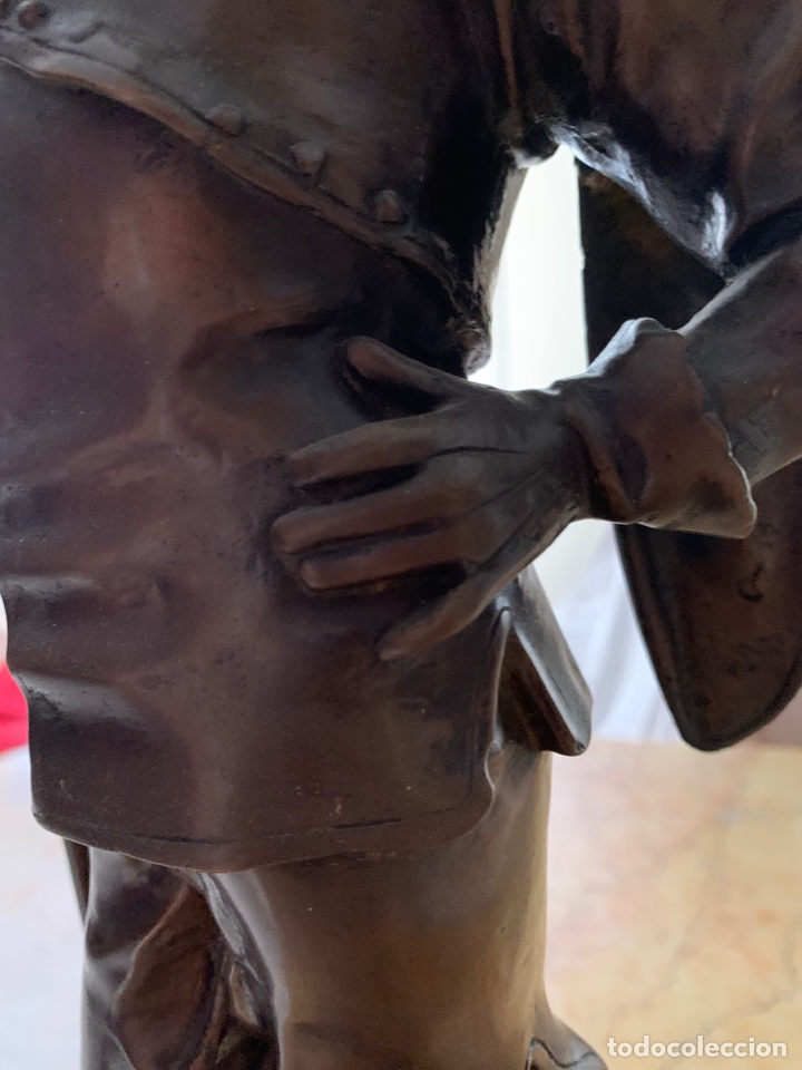 Arte: Mosquetero en bronce, s. XIX - Foto 25