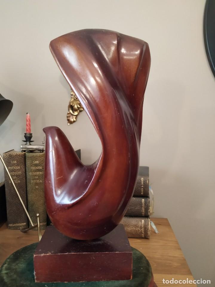 Arte: TALLA MADERA PALOMA - Foto 4