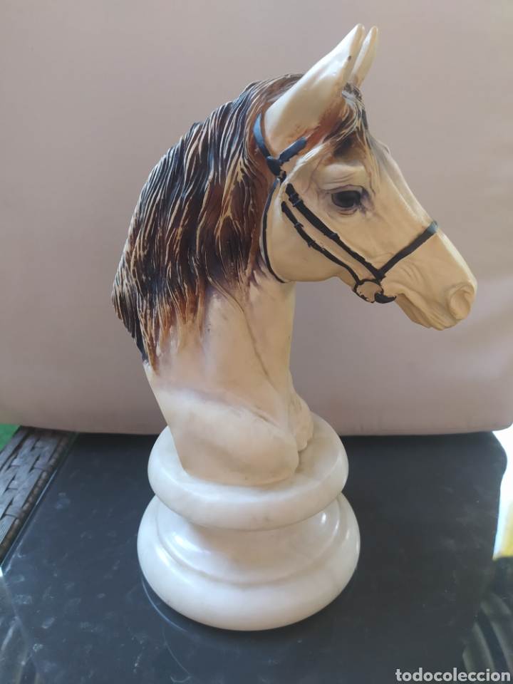 Arte: Busto de caballo - Foto 1