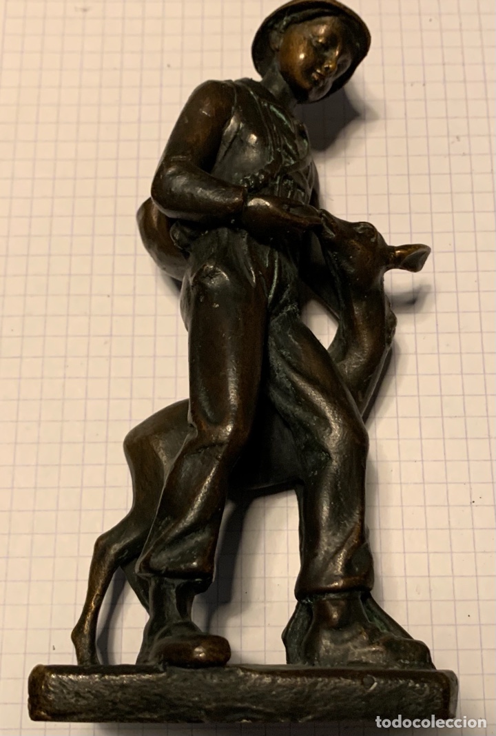 Arte: Bronce figura (pastor) - Foto 2