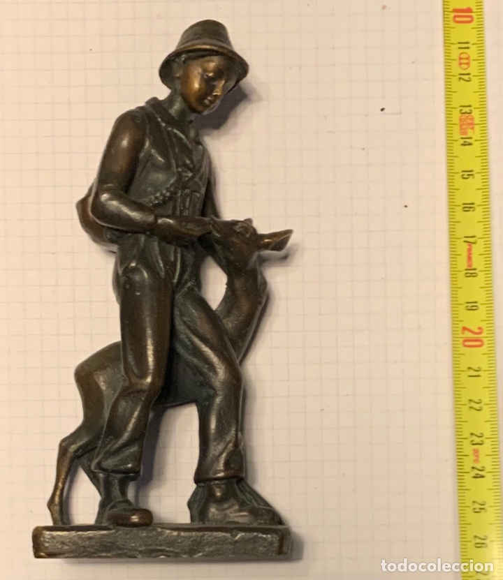 Arte: Bronce figura (pastor) - Foto 1