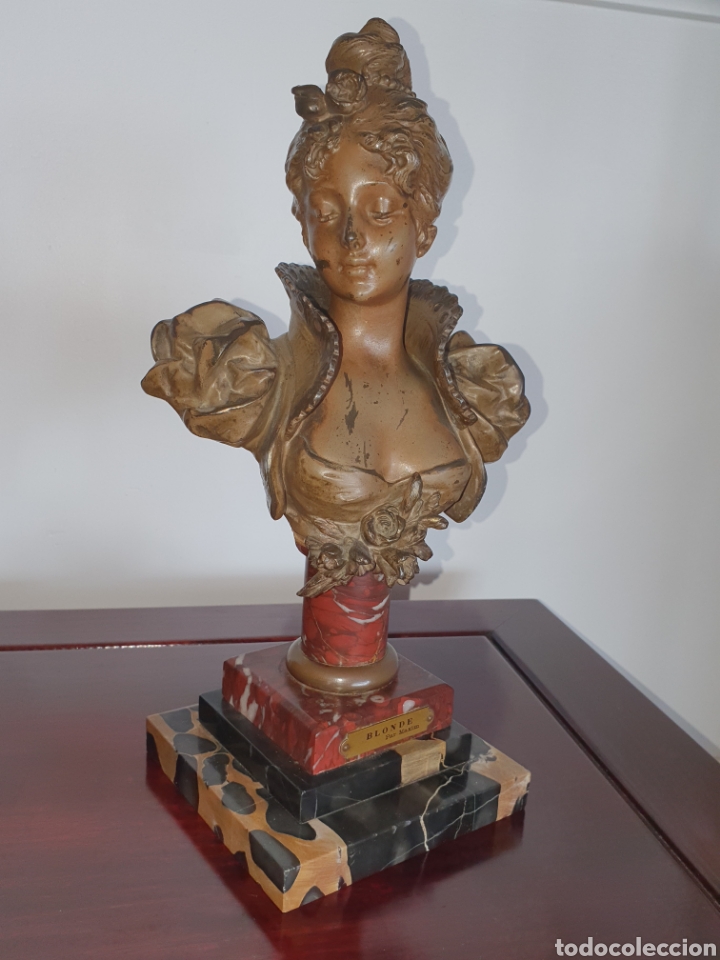 Arte: Busto antiguo de mujer - Foto 1