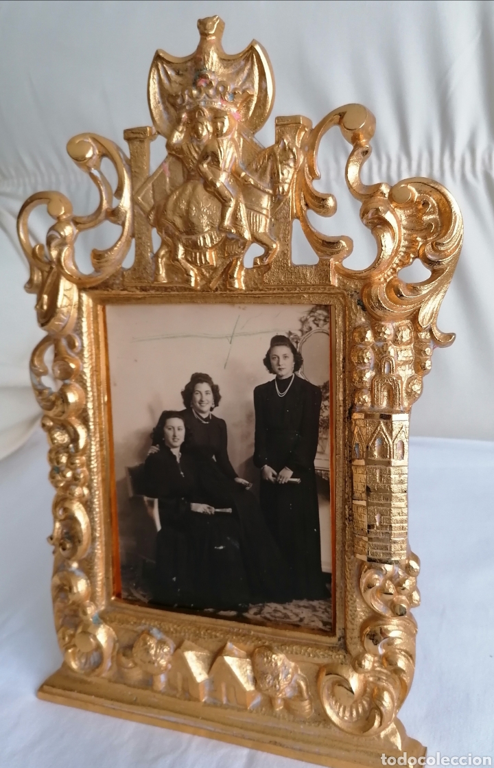 Arte: Antiguo Marco Bronce. - Foto 3