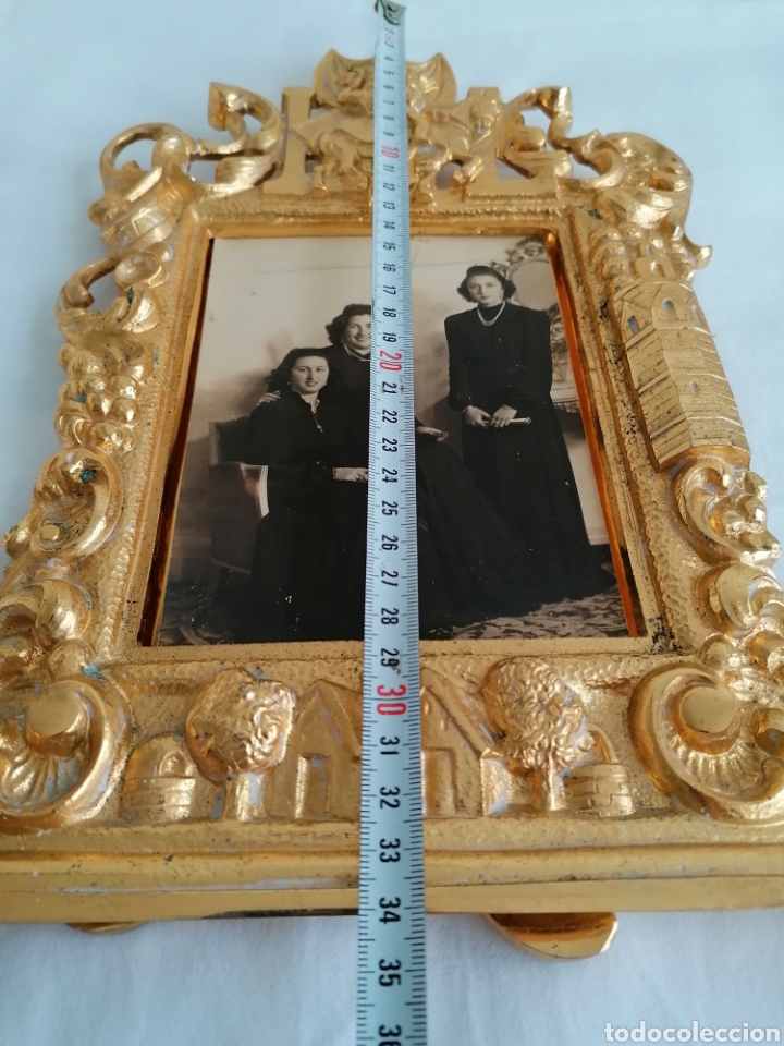 Arte: Antiguo Marco Bronce. - Foto 10