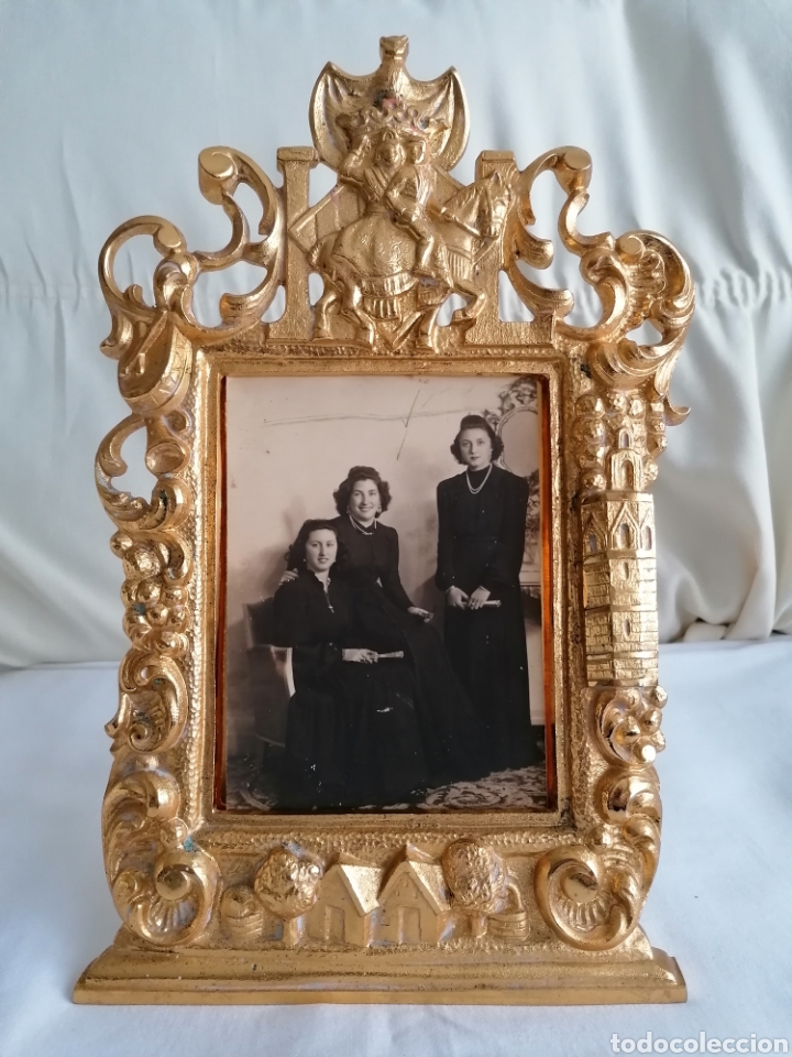 Arte: Antiguo Marco Bronce. - Foto 12
