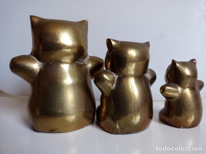 Arte: Tres osos de bronce - Foto 4