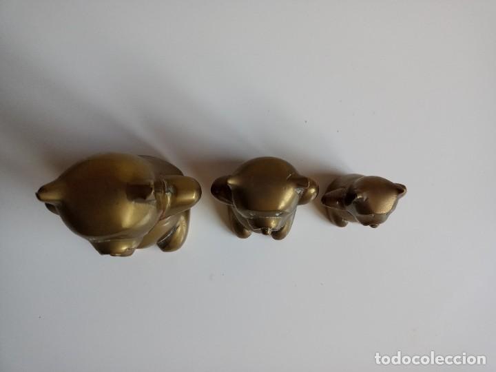 Arte: Tres osos de bronce - Foto 12