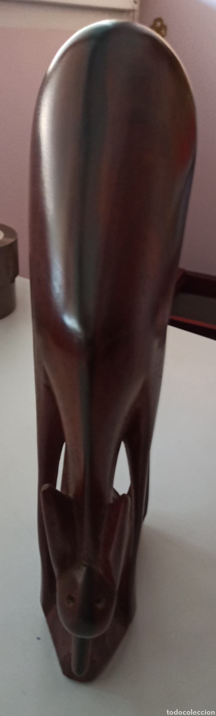 Arte: ESPECTACULAR TALLA EN MADERA. - Foto 2