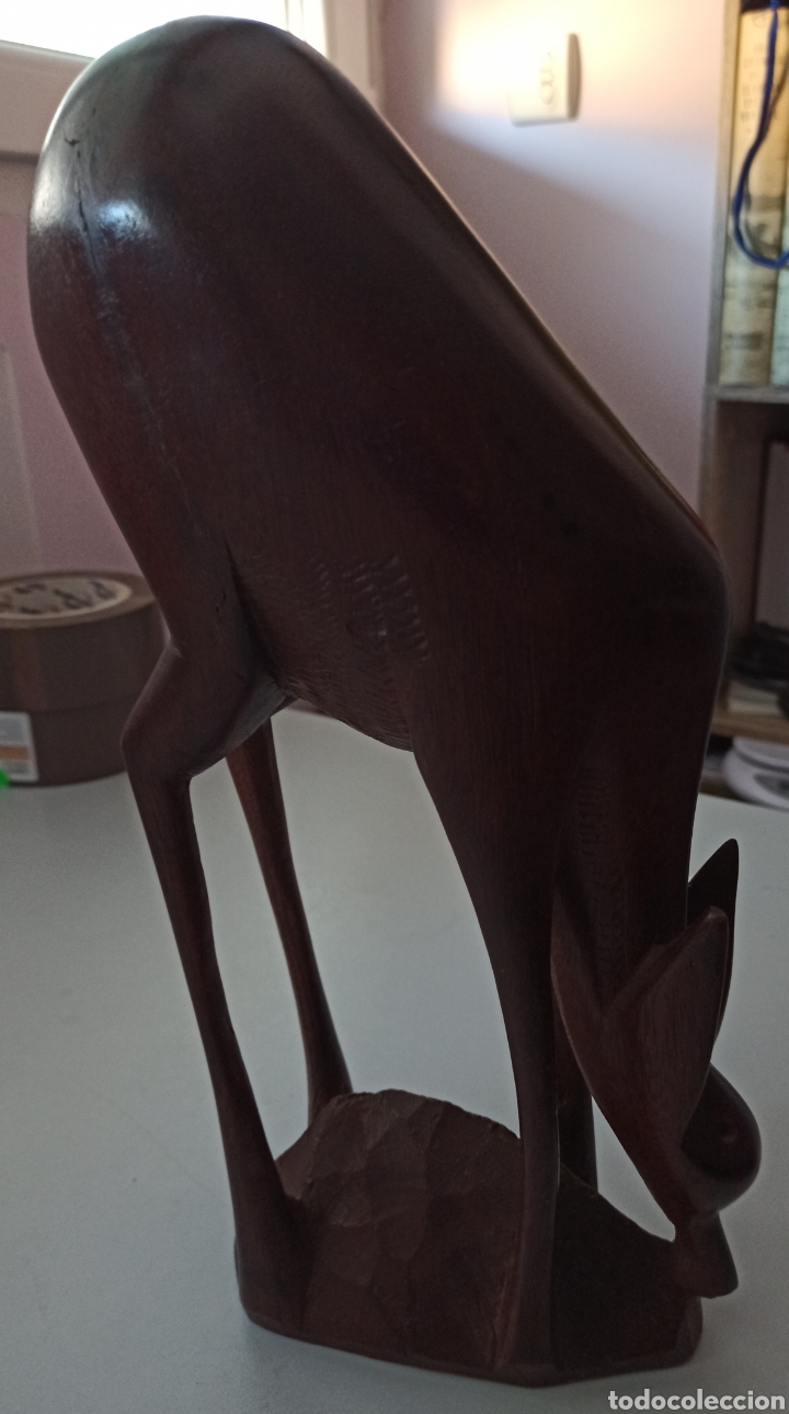Arte: ESPECTACULAR TALLA EN MADERA. - Foto 3