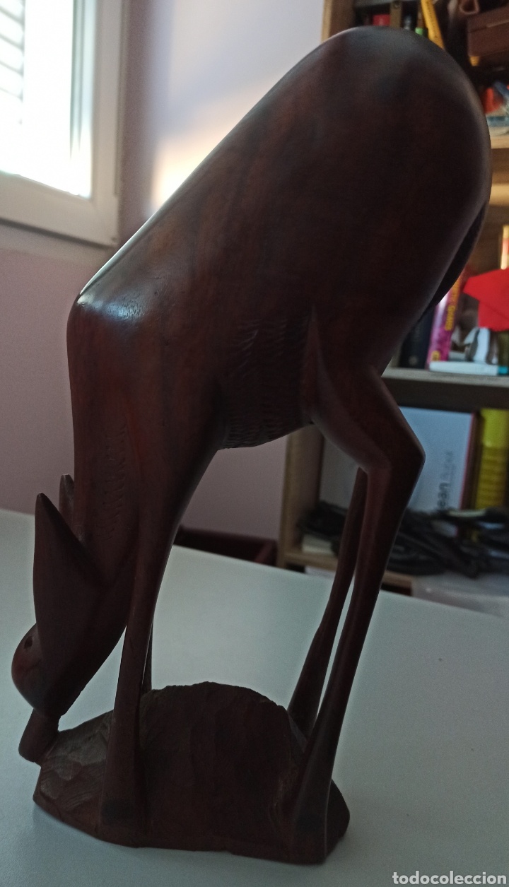 Arte: ESPECTACULAR TALLA EN MADERA. - Foto 5