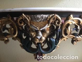 Arte: Consola madera tallada - Foto 2