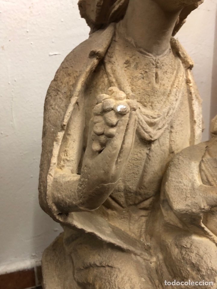 Arte: Virgen Sentada de Piedra - Foto 3