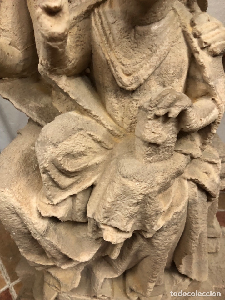 Arte: Virgen Sentada de Piedra - Foto 5