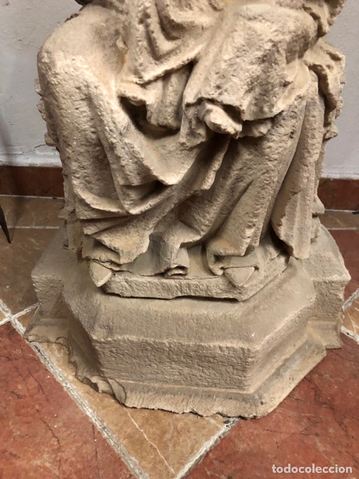 Arte: Virgen Sentada de Piedra - Foto 6