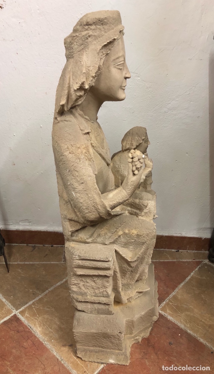 Arte: Virgen Sentada de Piedra - Foto 7