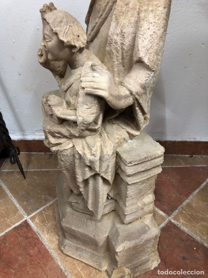 Arte: Virgen Sentada de Piedra - Foto 9