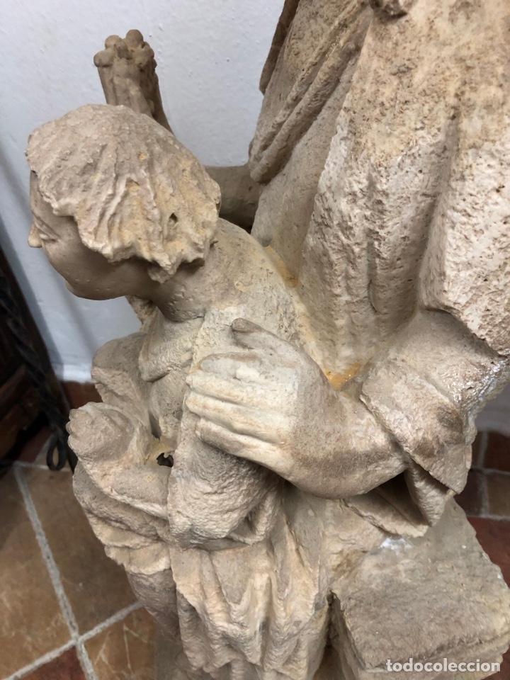 Arte: Virgen Sentada de Piedra - Foto 10