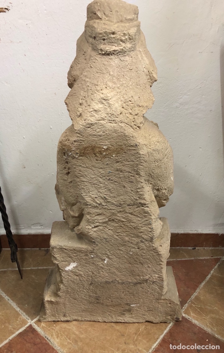 Arte: Virgen Sentada de Piedra - Foto 11