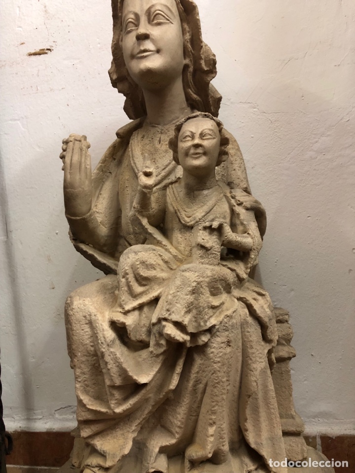 Arte: Virgen Sentada de Piedra - Foto 13