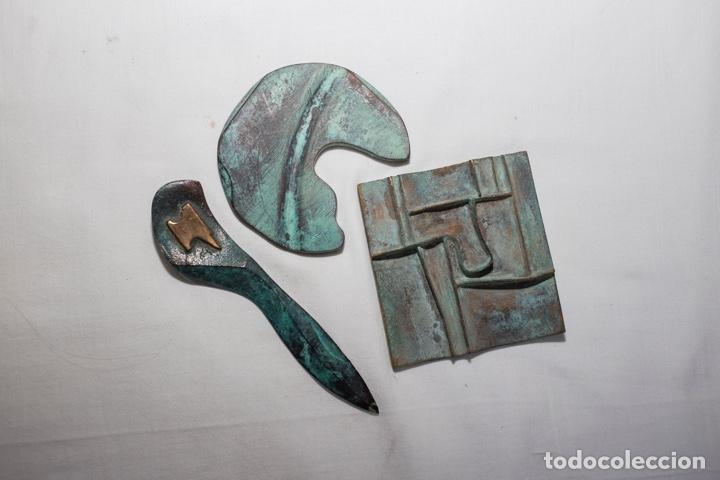 Arte: Lote piezas de bronce - Foto 1